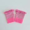 Thumbnail for Gehaakte handschoenen - gehaakte vingerloze handschoenen | Barbie girl
