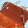 Thumbnail for Geweven crossbody tas | Oranje en goud