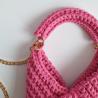 Thumbnail for Gehaakte crossbody tas | Barbie roze