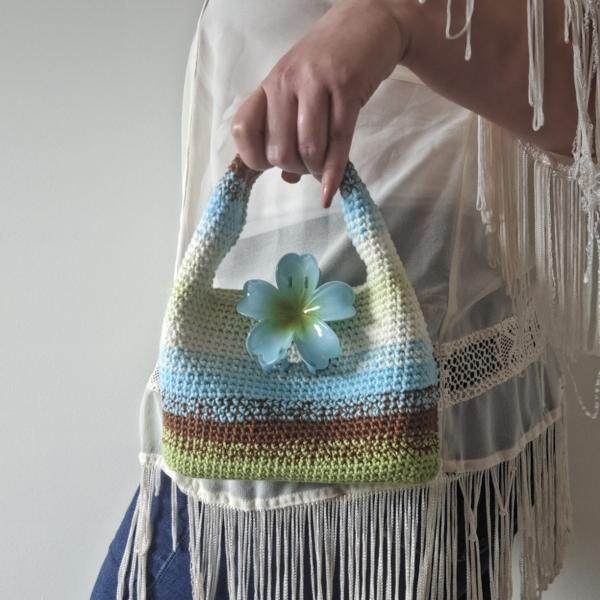 Gehaakte tas tropical | Bounty Islands
