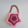 Thumbnail for Gehaakte tas 'Roze ster'