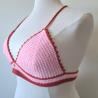 Thumbnail for Gehaakt topje | Lichtroze en rood