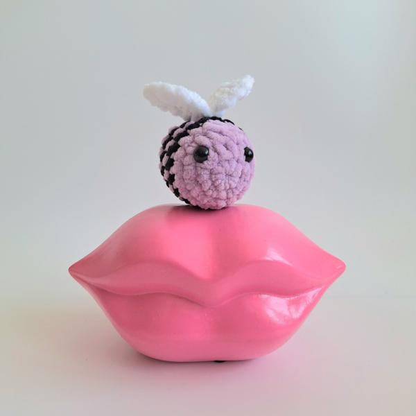 Gehaakte knuffel | Lila bij