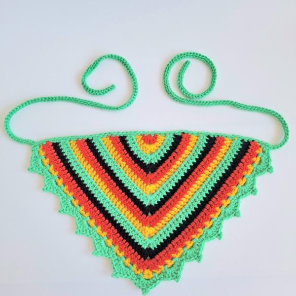 Gehaakte bandana | Reggae vibes