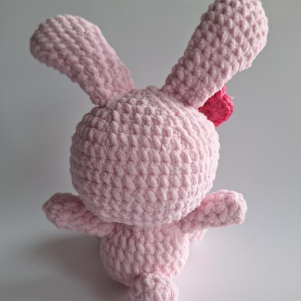 Gehaakte knuffel | Roze konijntje