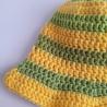 Thumbnail for Gehaakt baby zonnehoedje | Groen en geel
