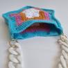Thumbnail for Gehaakte tas 'Turquoise ster'