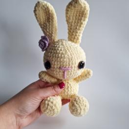 Gehaakte knuffel | Geel konijntje