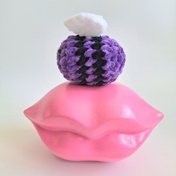 Gehaakte knuffel | Paarse bij