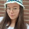 Thumbnail for Gehaakte bucket hat 'Kiwi'