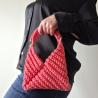 Thumbnail for Gehaakte crossbody tas 'Koraaloranje'