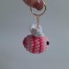 Thumbnail for Gehaakte sleutelhanger 'Framboos bij'