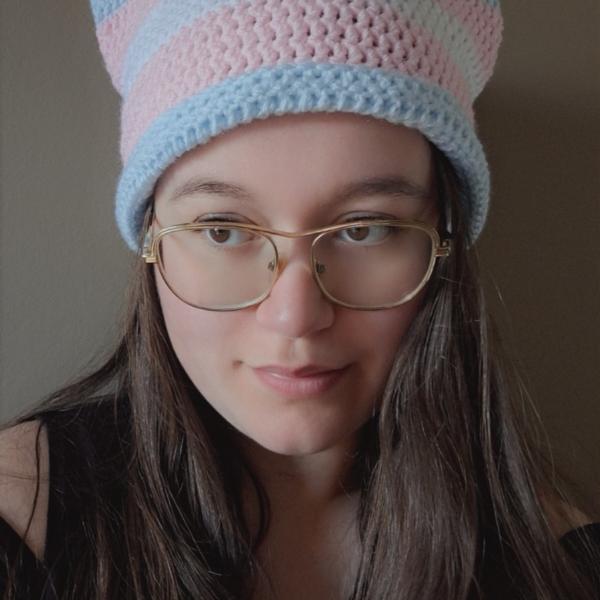 Gehaakte muts | Transgender vlag