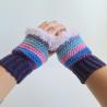 Thumbnail for Gehaakte handschoenen - gehaakte vingerloze handschoenen | Coraline vibes