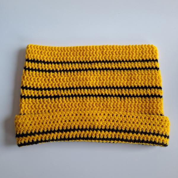 Gehaakte muts | Harry Potter Hufflepuff/huffelpuf house