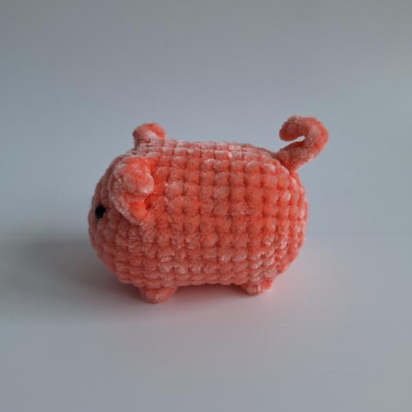 Gehaakte knuffel 'Perzik kat'