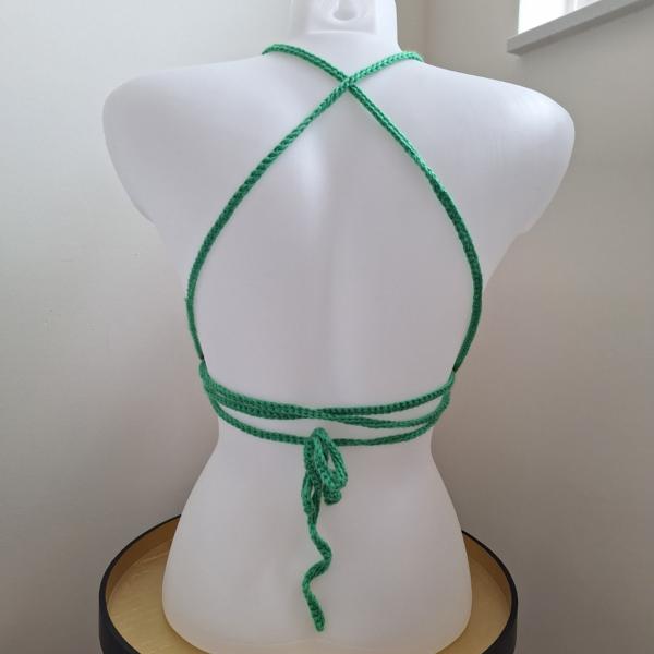 Gehaakt topje 'Pride regenboog vlag'