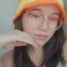 Thumbnail for Gehaakte bucket hat 'Groen, oranje en geel'
