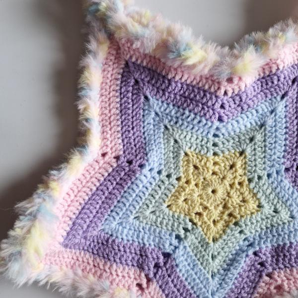 Gehaakte tas | Pastel ster