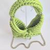 Thumbnail for Gehaakte crossbody tas | Appelgroen