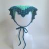 Thumbnail for Gehaakte bandana | Mintgroen, pastel geel, turquoise en petrol