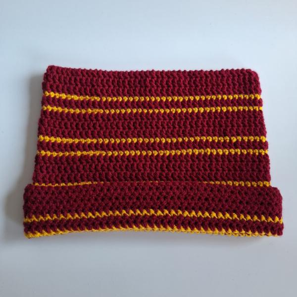 Gehaakte muts | Harry Potter Gryffindor/Griffoendor house