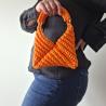 Thumbnail for Gehaakte crossbody tas 'Oranje'