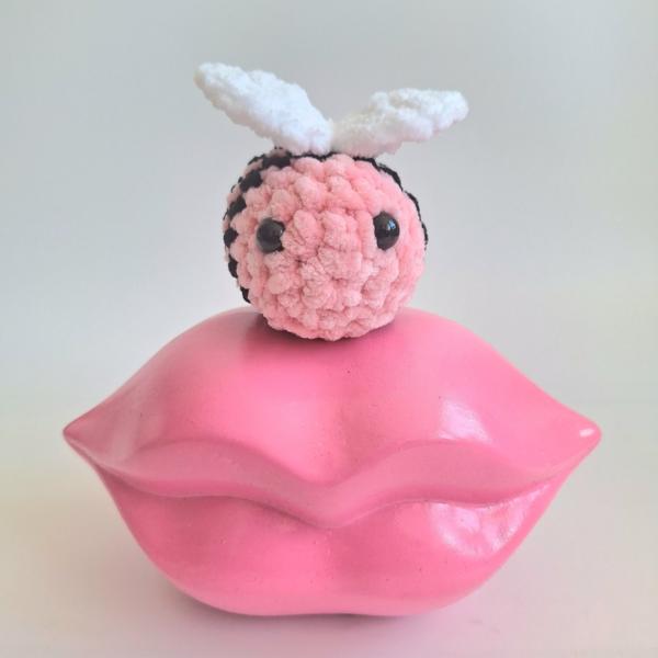 Gehaakte knuffel | Lichtroze bij