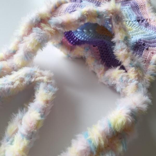 Gehaakte tas | Pastel ster